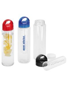 Trinkflasche mit Fruchteinsatz (ab 100 Stück)