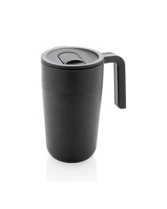 GRS recycelte PP und Stainless Steel Tasse mit Griff