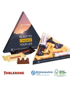 TOBLERONE Minis in Präsentbox „Dreieck“