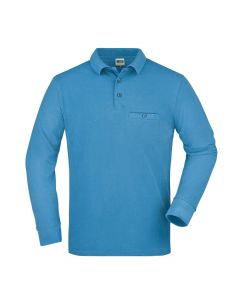 Men's Workwear Polo Pocket Longsleeve