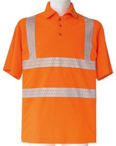 Korntex - Hi-Vis Broken Reflective Premium Polo Shirt Manchester