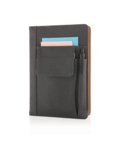 Notizbuch mit Telefontasche