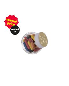 Mikro Glas 50 ml gefüllt mit Süßigkeiten
