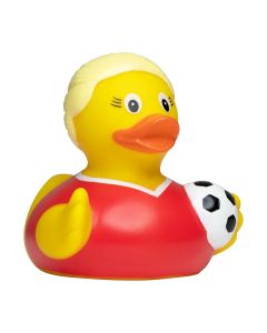 Quietsche-Ente Fußballerin