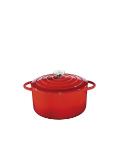 Küchenprofi Bratentopf rund 26cm rot