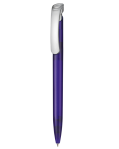 Ritter-Pen Kugelschreiber CLEAR FROZEN SI mit Logo bedrucken