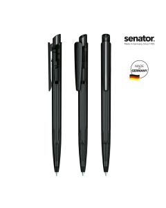 senator® Dart Clear  Druckkugelschreiber, weiß