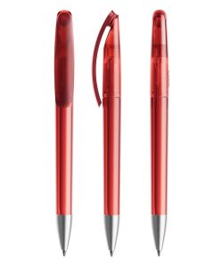 Prodir DS3.1 TFS Gefrostet mit satinierter MetallspitzeKirschrot gefrostet