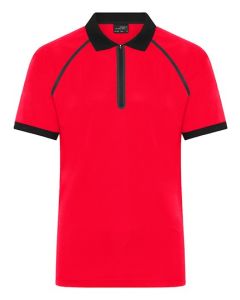 James&Nicholson - Men´s Zip-Polo