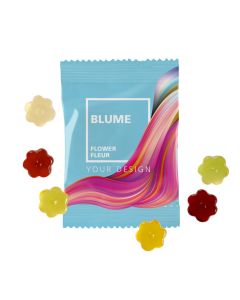Fruchtgummi 10g Tüten - Blume