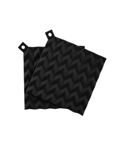 RIG-TIG HOLD ON Topflappen 2er Set black