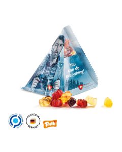 Tetraeder 15g, 30% Fruchtsaft-Bärchen