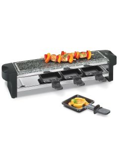 Küchenprofi Raclette HOT STONE QUATTRO schwarz