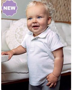 Link Kids Wear - Organic Baby Polo Short Sleeve Teddy 01