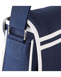 Bag Base Messengertasche im Retro-Look