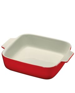 Küchenprofi Auflaufform quadratisch 28 cm rot PROVENCE
