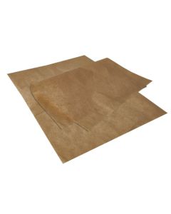 Einschlagpapiere ohne Druck, Pergamentersatz 35 x 25 cm braun fettdicht (ab 6 kg)
