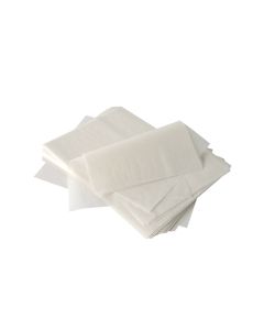 Sahneabdeckpapier ohne Druck "pure" 22 x 16 cm weiss mit Palmwachsbeschichtung (ab 10.000 Stück)