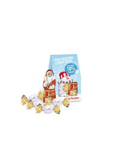 Lindt Santa & Vollmilchkugeln Businesspräsent Christmas Minis (ab 150 Stück)