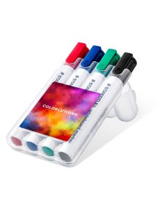 STAEDTLER Lumocolor whiteboard marker, Box mit 4 Markern
