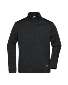 Men's Knitted Workwear Fleece Half-Zip - STRONG -