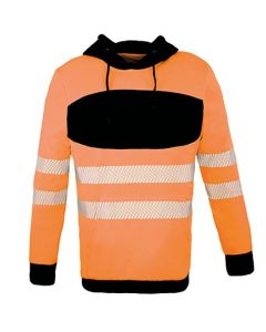 Korntex - EOS Hi-Vis Workwear Hoody With Printing Area