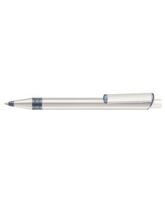 RECYCLED PET PEN ALUMA transparent, weiss
