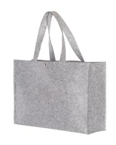 filz Blockstasche Grau