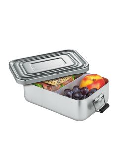 Küchenprofi Lunchbox klein Aluminium silber