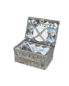 Cilio Picknick-Korb STRESA olivgrün