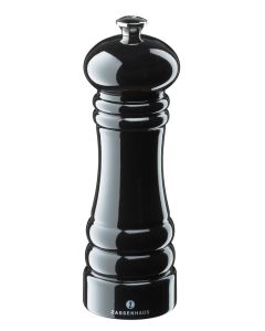 Zassenhaus Pfeffermühle Berlin 18cm schwarz glänzend