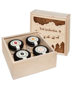 Adventskalender mit 4 Weihnachts-Spezialitäten