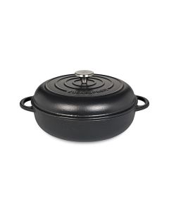 Küchenprofi Gourmetpfanne mit hohem Deckel, 28 cm schwarz Provence