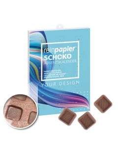 reinpapier® SchokoAdventskalender HOCH