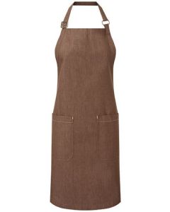 Premier Workwear - Organic Denim Fairtrade Bib Apron
