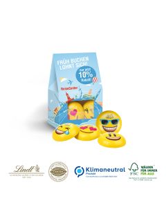Lindt HELLO Mini Emotis Businesspräsent Selection Mini zu Ostern 35g (ab 150 Stück)
