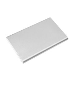 Powerbank "POWERCharger Metal 4000 mAh" silber