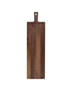 Schneidebrett mit Griff Nussbaum 69x19 cm