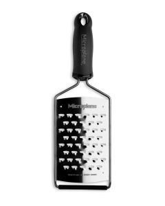 Microplane GOURMET Reibe schwarz XL Grob