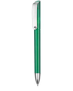 Ritter-Pen Kugelschreiber GLOSSY TRANSPARENT mit Logo bedrucken
