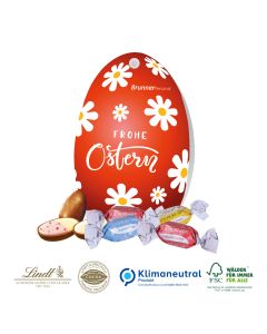 Werbe-Osterei mit Lindt Joghurt-Eier Mischung 50g (ab 100 Stück)