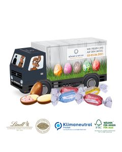 Lindt Joghurt-Eier im LKW als 3D Präsent bedrucken 50g (ab 150 Stück)