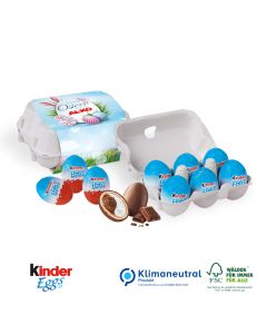 Schoko-Eier 6er-Set mit Kinder Eggs (ab 100 Stück)