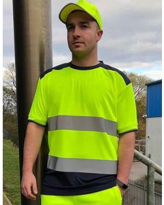 YOKO - Hi-Vis Two-Tone T-Shirt