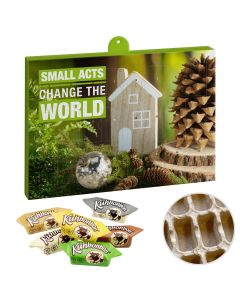 Premium-Präsent-Adventskalender "Eco" mit Kuhbonbons