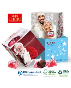 Nachhaltiger Schokowürfel Adventskalender
