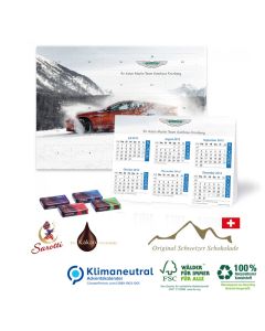 Sarotti Kalender bedrucken 2 in 1 Adventskalender Weihnachtskalender