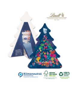 Recycelbarer Adventskalender als Weihnachtsbaum