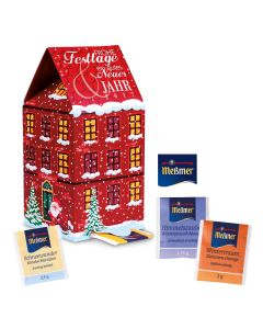 Meßmer Adventskalender Tee-Haus (ab 250 Stück)