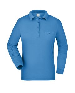 Ladies' Workwear Polo Pocket Longsleeve